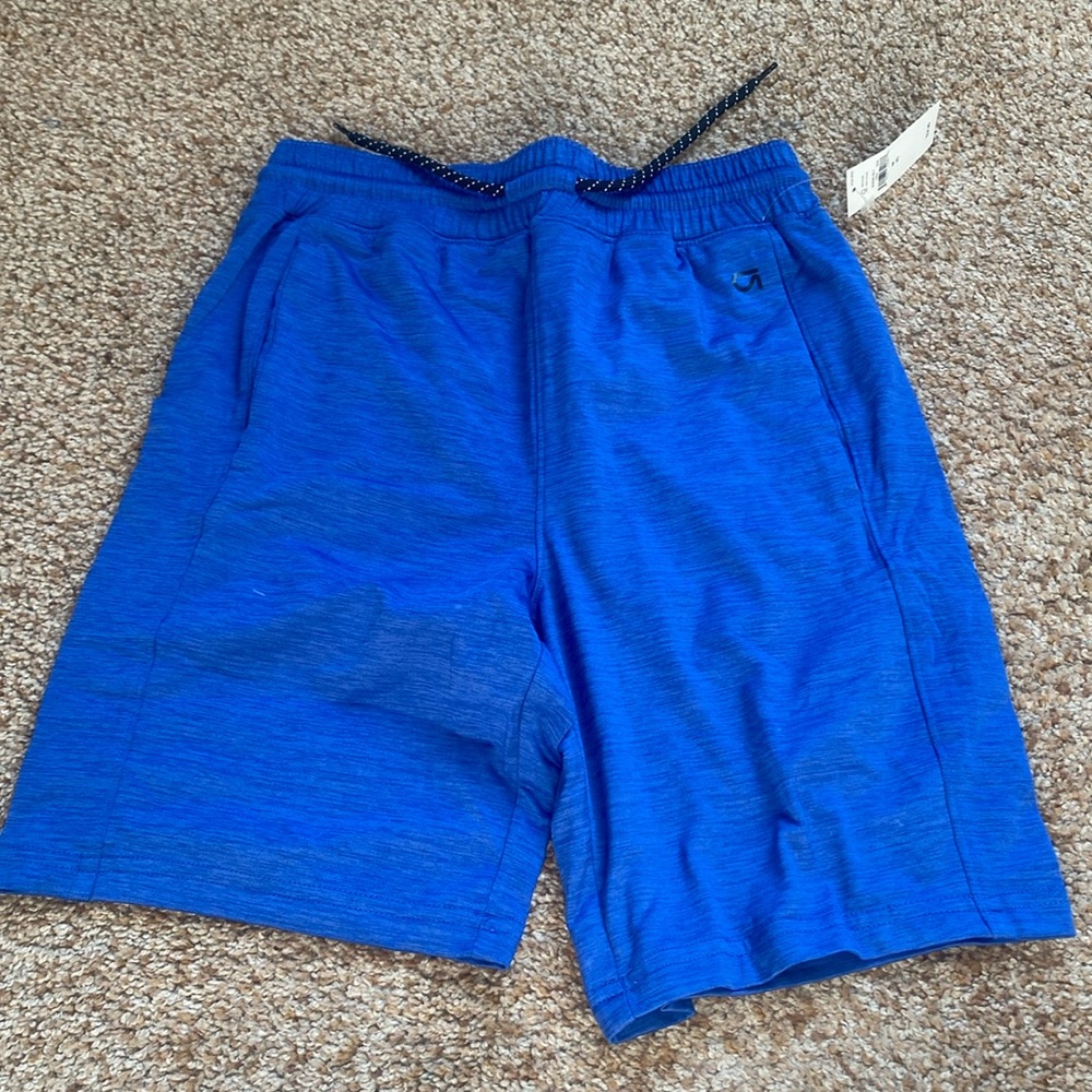 GapFit Kids Recycled Pull-On Shorts, Active Blue, M/8